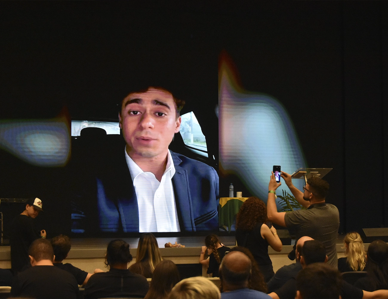 Participação de Nikolas Ferreira no evento