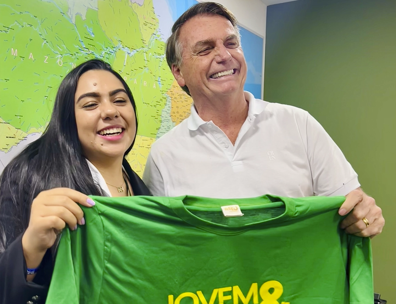 Cassy Monteiro em encontro durante atividade de fiscalização